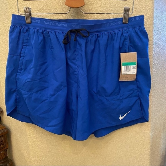Nike Other - NWT~NIKE Men Blue Stride Running Lined Athletic Shorts Size XL